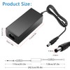 SHNITPWR 24V 3A DC Power Supply Adapter AC 100V~240V to