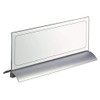 Durable de Luxe 820319 Desk Name Plate Presenter 105 x