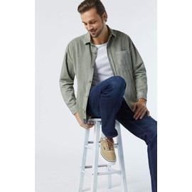 Mavi Zach Men's Straight Leg Jeans, Regular Rise Jeans for Men, Dark Blue Nashville, Dark Wash Blue Jeans, 36 x 30