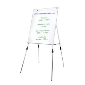 Adjustable Dry Erase Easel - White
