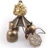 Generic Chinese Buddha Metal Bell Lucky Feng Shui Hanging Charm