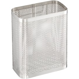 Wahei Freiz SUI-6078 Dish Drainer, Cutlery Pocket, Small, Stainless Steel, Small Items Will Not Fall Off, Punching Material