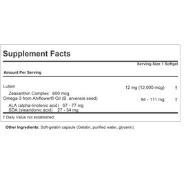 ANDREW LESSMAN Lutein 12 mg - 60 Softgels - Ultra-High Levels of Lutein. Powerful Anti-Oxidant Carotenoid. Supports Eye Health and Promotes Healthy Vision and Skin.