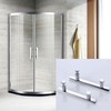 Cokritsm Shower Door Handle 145mm Hole to Hole, Stainless Steel