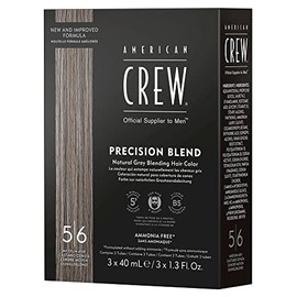 Men's Temporary Hair Color by American Crew, Temporary Hair Dye, Natural Gray Coverage, Medium Ash, 1.35 Fl Oz (Pack of 3)
