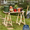 Saw Horses 2 Pack - Heavy Duty Sawhorses 2 Pack