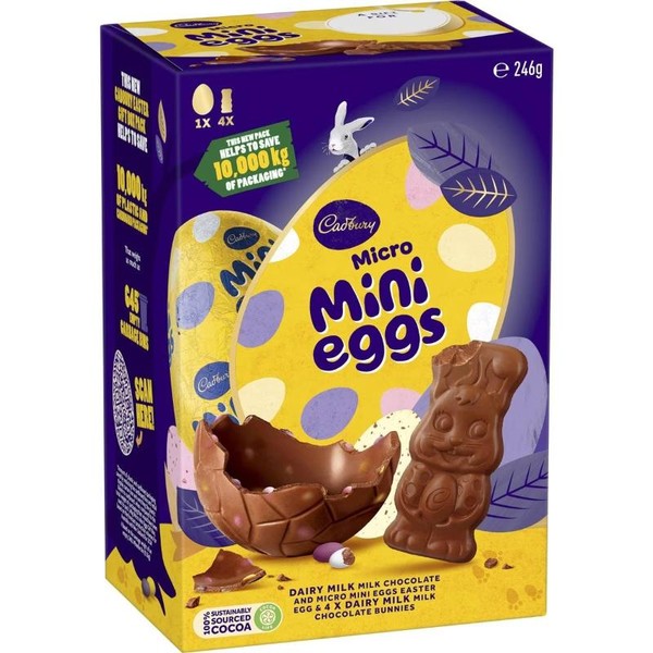 Cadbury Micro Mini Eggs Easter Gift Box 246g