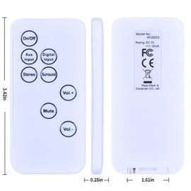 New Remote Control Replacement fit for JBL Soundbar SB300 Sound Bar