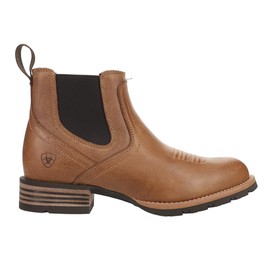 ARIAT Men's Hybrid Low Boy Round Toe Western Boot, Desert Brown, 9
