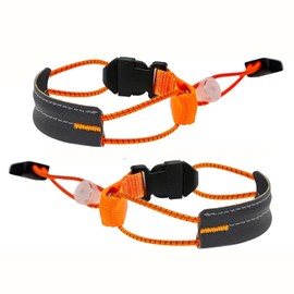 2 pcs Reflective Cycling Trouser Clips,for Cycling,Running Outdoor Use