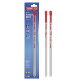 Faithfull FAIHSB30018 Hacksaw Blades 300mm x 18TPI (2)