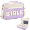 Bible Cover Case for Women Grils, Preppy Bible Bag with