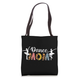 Dance Mom Leopard Print Vintage Mother's Day Tote Bag