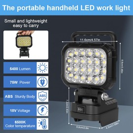 LED Arbeitsleuchte Für Makita-72W