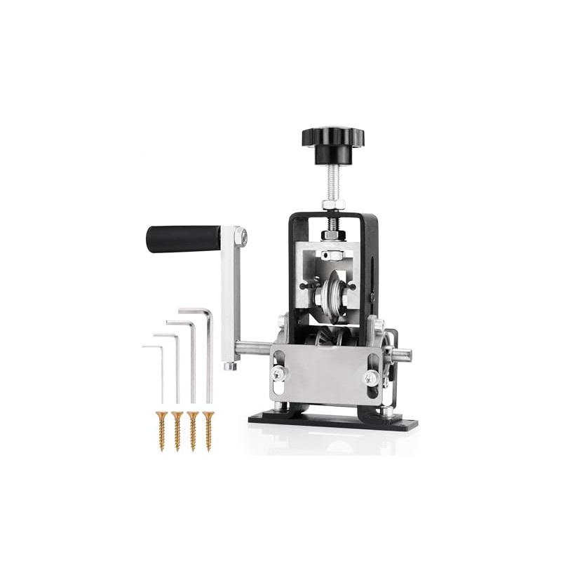 Manual Wire Stripping Machine, 2 IN 1 Drill-Powered/Hand Crank Wire