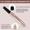 2 in 1 eyeshadow stick and Sponge Makeup Brush, Smooth