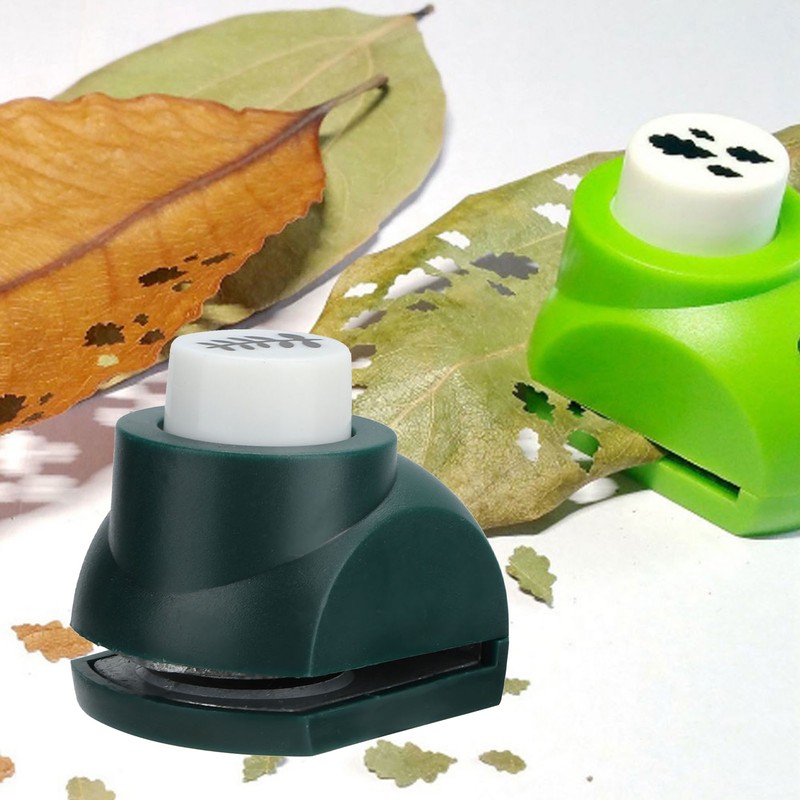 Beautiful Paper Punch Cutter Tree Leaf Making Mold DIY Craft