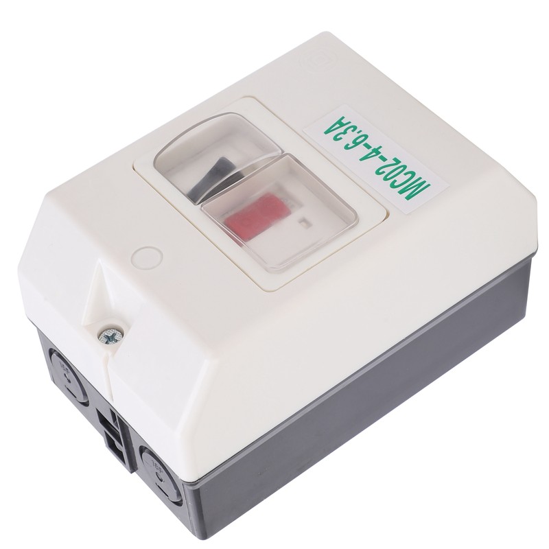 Motor Protection Switch ABS Waterproof IP55 Load Conversion Circuit Breaker