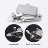 Magnetic seam guide, hem aid for sewing machine, magnetic seam