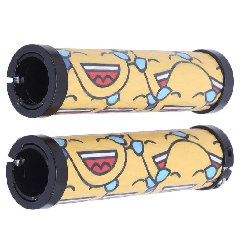 Handlebar Grips Fashionable Pattern Comfortable Cycling Equipment for Mountain BikesC