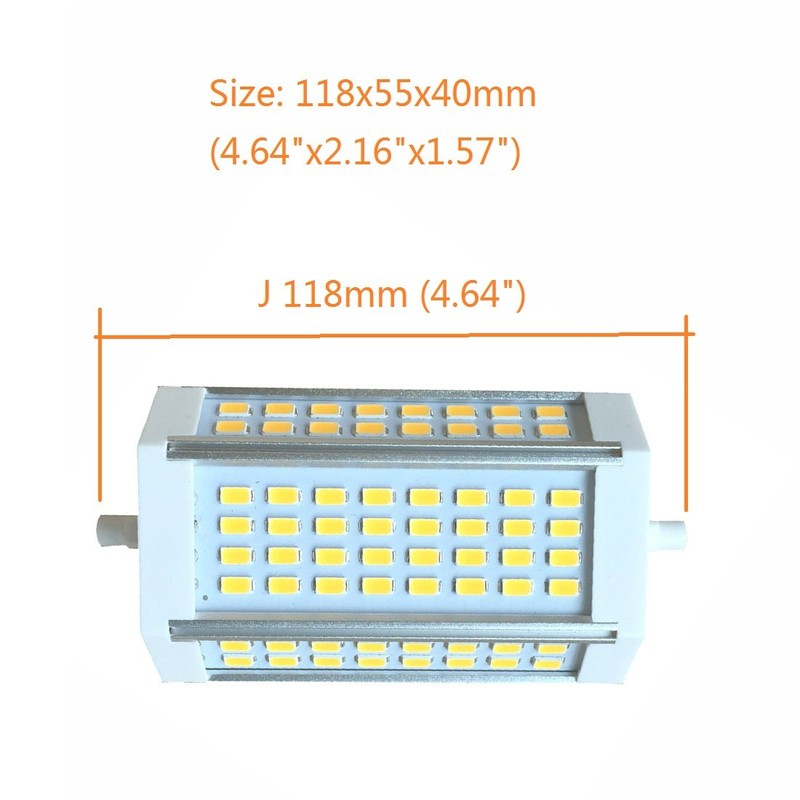 R7S LED J118 118mm Dimmable Bulb 30W Warm Light 3000k