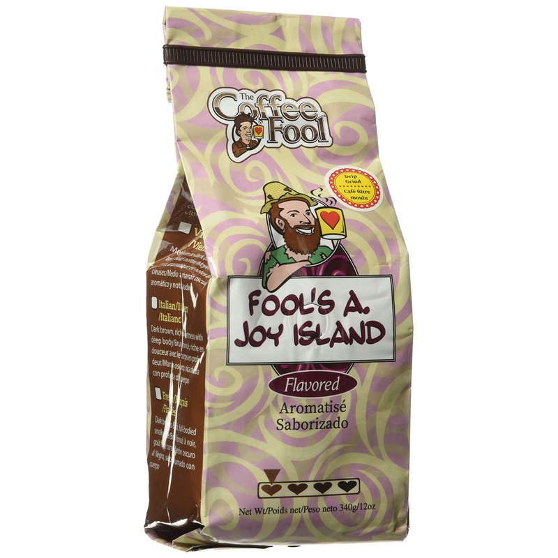 THE COFFEE FOOL Fool's A. Joy Island (Drip Grind) 12
