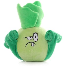 JHESAO - Juguete de peluche PVZ de 6 pulgadas, juguete de peluche PVZ 1 2 de zombis suaves de peluche para plantas de col china