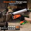TaskStar 2-in-1 Electric Grease Gun: 10,000 PSI High-Pressure Battery Powered