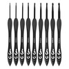 Aiyraa 9-Piece Crochet Hook Set, Ergonomic Crochet Hooks with Lightweight