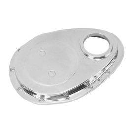 Cubierta de la Cadena de Distribución, Kit de Sellado de la Junta de la Cubierta de la Cadena de Distribución Fácil de Instalar Plata Pulida para SBC 283 327 305 350 383 400