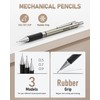 Nicpro 35PCS Art Mechanical Pencil Set, 3 PCS Metal Drafting