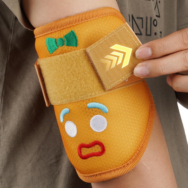 RVRAYS Baseball Elbow Guard Protection Pad, Gingerbread Man Design, Youth