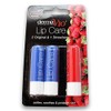 DERMA LOGICS LIP CARE 2 ORIGINAL PLUS 1 STRAWBERRY FREE - 2+1 PACK