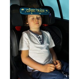 2 Pack Double Sided Car Seat Headband for Children Car Seat Relief Head Support Band with Adjustable Belt Neck Relief [082]