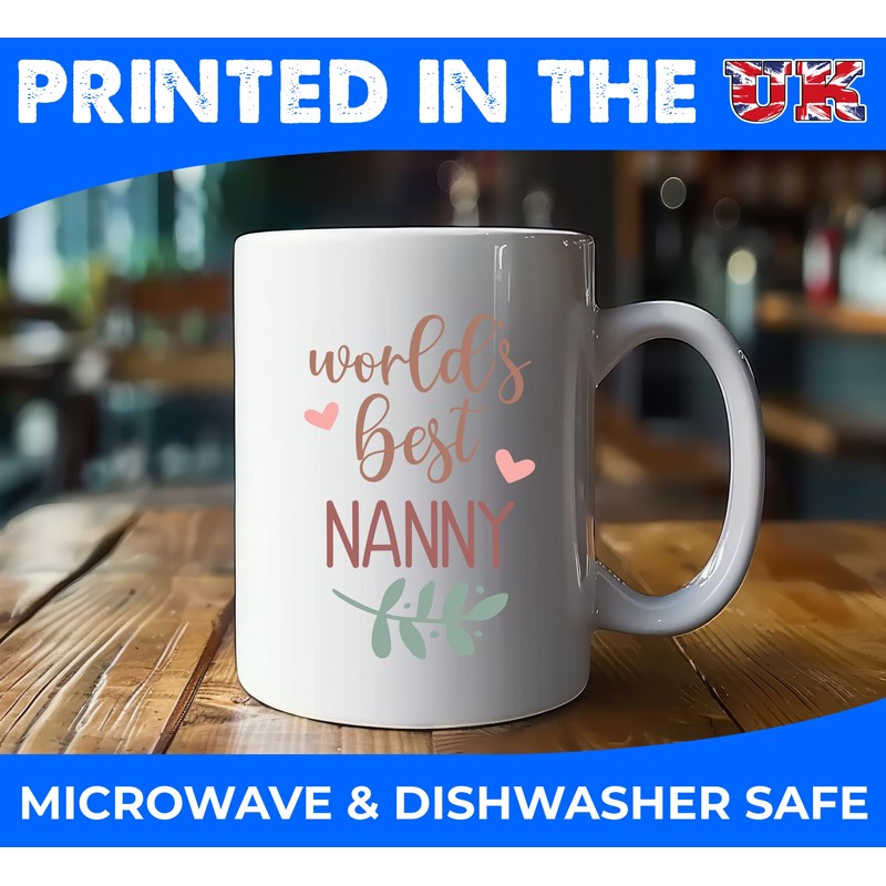 signkitsuk World's Best Nanny – Thoughtful Appreciation Gift for Nannies