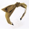 axy Hair Band with Satin Bow Hairband Vintage Women's Hairband