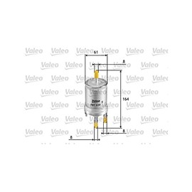 Valeo 587030 Fuel filter