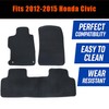 GXARTS 4 PCS Both Front and Rear Velour Replacement Floor