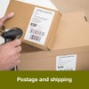 Brother DK-11202 Label Roll, Shipping Labels, Black on White, 300