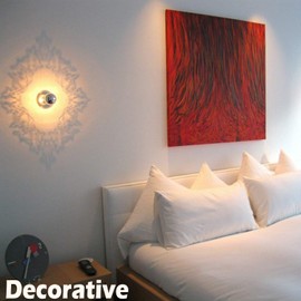 KarlunKoy Half Chrome Light Bulb,6W (60W Equivalent) Dimmable LED Edison Bulbs,G80/G25 Globe Shape Decorative,Half Gold Reflected Light,2700K Soft White E26 Base Pack of 2