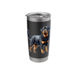 Rottweiler Dog Stainless Steel Insulated Tumbler