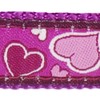 Red Dingo Designer Dog Lead, Breezy Love Purple (15mm x