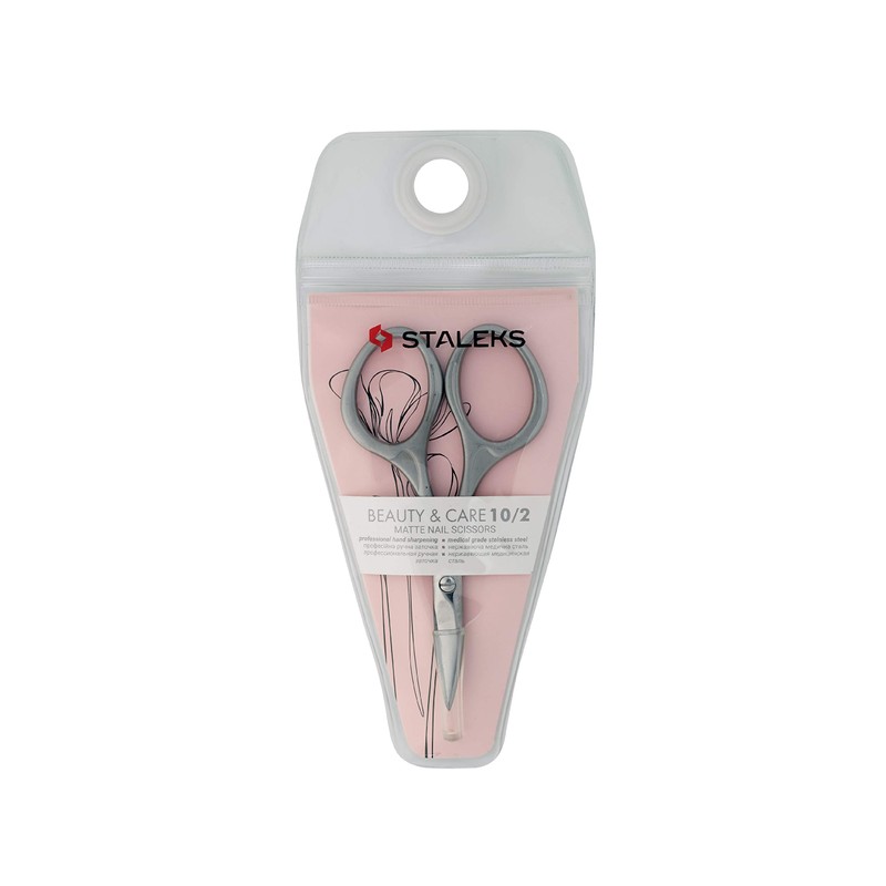 N 11 Nail Scissors Staleks Length 3/8 Cutting Length 2.9 cm Protective Case