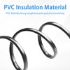 JORINDO 2PCS IEC 320 C8 Male to C7 Female Power