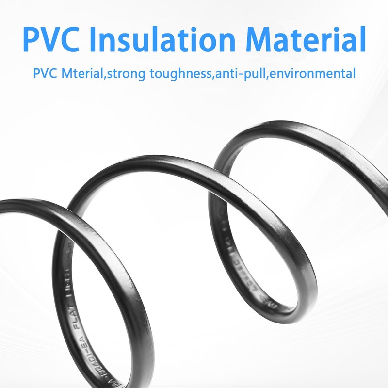 JORINDO 2PCS IEC 320 C8 Male to C7 Female Power