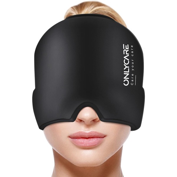 ONLYCARE ONLYCARE Migraine Relief Cap, Soothing Headache Hat, Upgraded Odorless