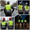 BeautyWill Security Vest for Security Guard 6 Pockets High Visibility