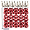 30 Pairs Car Countersunk Washers Screws M6, Anodised Aluminium Washers