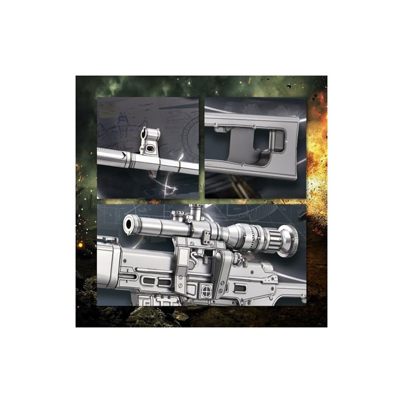 Piececool 3D Metal Puzzles for Adults Metal Model kit, Best