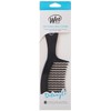 Wet Brush Black Wide Tooth Detangling Comb - WaveTooth Design